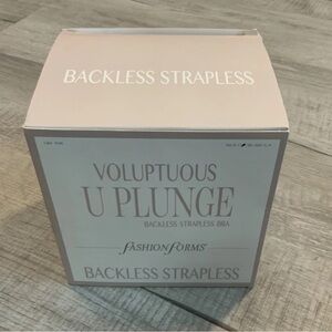 Fashion Forms Voluptuous U Plunge Bra - Cream